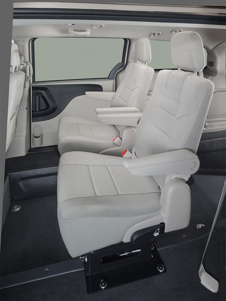 back seats inside vehicle